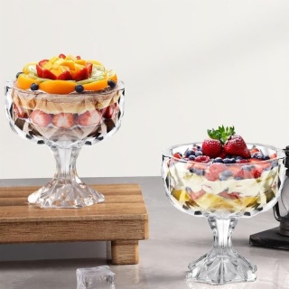 Crystal Trifle Bowl