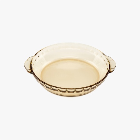 borosilicate glass deep dish pie plate