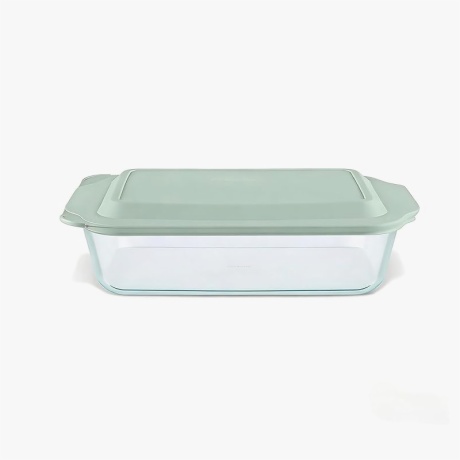 Deep Glass Baking Pan with Lid