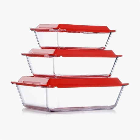 Deep Lasagne Dish with Lids for Oven