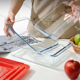 Deep Lasagne Dish with Lids for Oven