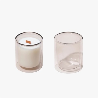 Double Walled Candle Jar