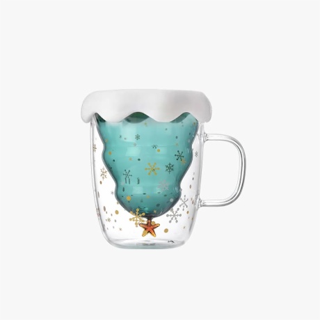 Double Walled Christmas Mug