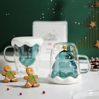 Double Walled Christmas Mug