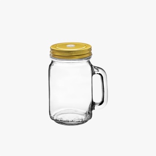 Drinking Jar with Handle