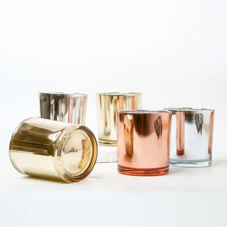 Electroplated Candle Container