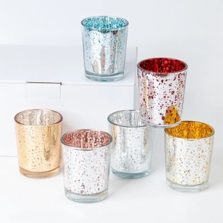 Electroplated Candle Holders