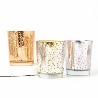 Electroplated Candle Holder