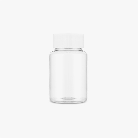 Empty Clear Plastic Pill Bottles