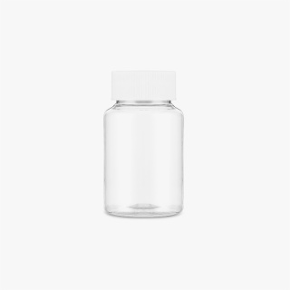 Empty Clear Plastic Pill Bottles