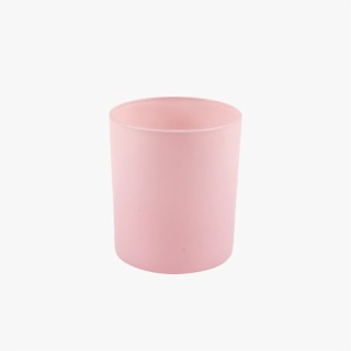 Pink Candle Jar