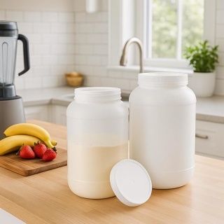 Empty Protein Powder Containers