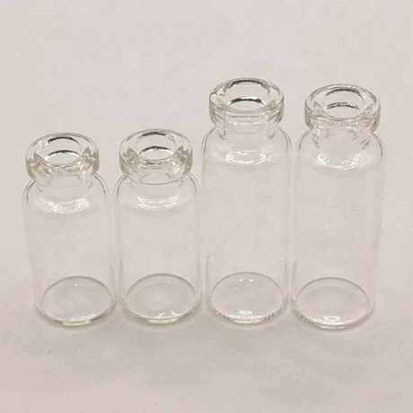 empty serum bottles