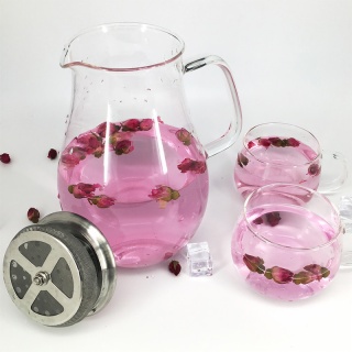Flower Tea Glass Teapot