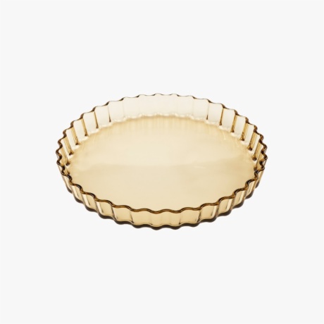 borosil fluted glass tray