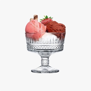 Footed Trifle Bowl