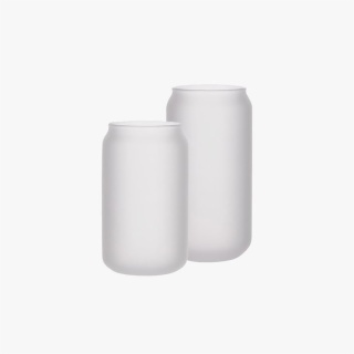 330ml 500ml Frosted Beer Can Glass