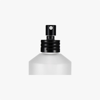 Frosted perfume spray bottle