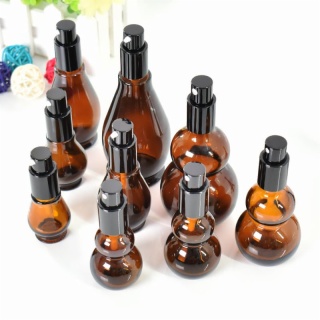 glass amber spray bottles