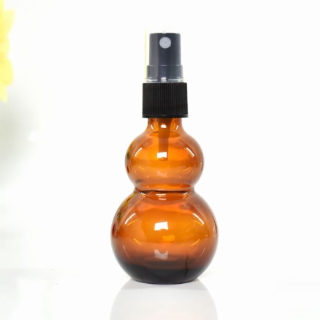 glass amber spray bottles