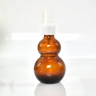 glass amber spray bottles