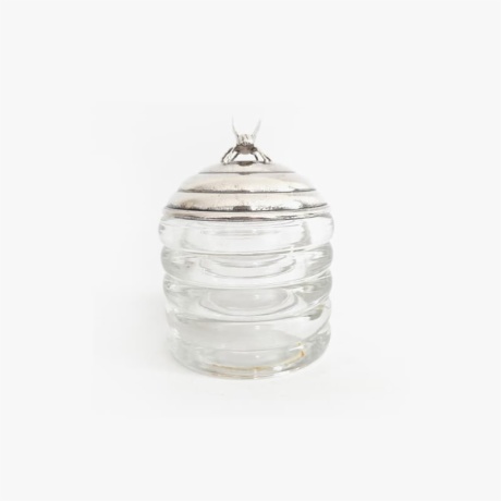 Glass Beehive Honey Jar