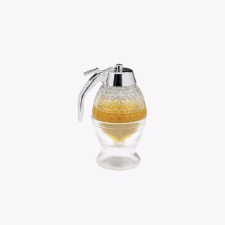 Glass Beehive Honey Pot