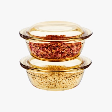 borosil glass casserole baking dish with glass lid