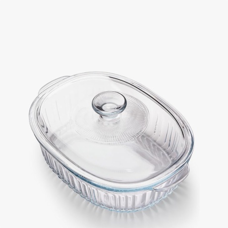 Glass Casserole Dish with Glass Lid