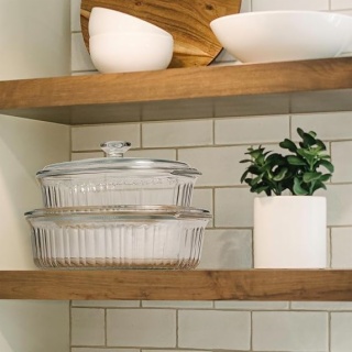 Glass Casserole Dish with Glass Lid