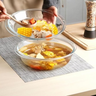 Glass Casserole Dish With Lid