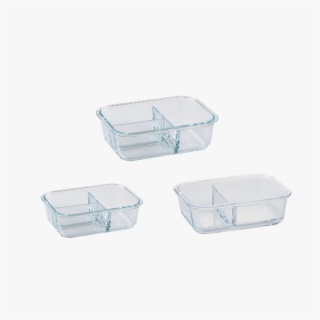 Glass Compartment Meal Prep Containers