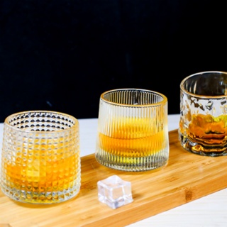 Rotating Glass Cup