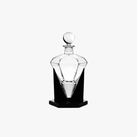 Glass Diamond Whiskey Decanter