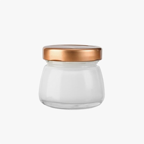 glass honey jars with lids