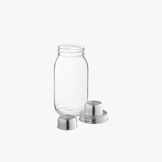 Glass Jar with Shaker Lid