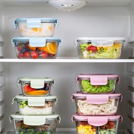 Glass Lunch Container With Airtight Lid