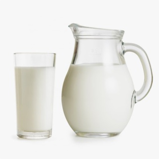 Glass Milk Jug