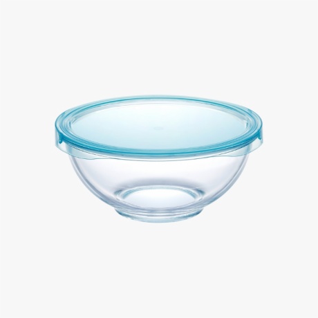 glass mixing bowls with lid