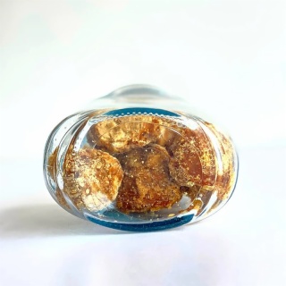 Glass Oval Storage Jar