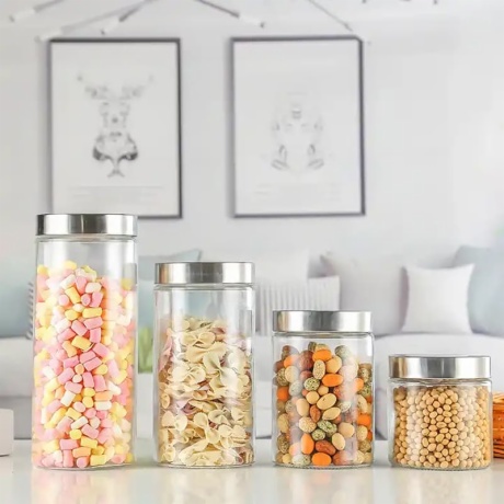 Glass Pantry Food Storage Containers