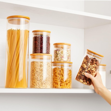 Glass Pantry Storage Container