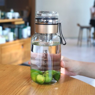 Glass Sports Bottle