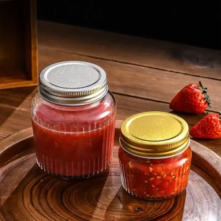 Glass Storage Jars with Airtight Lids