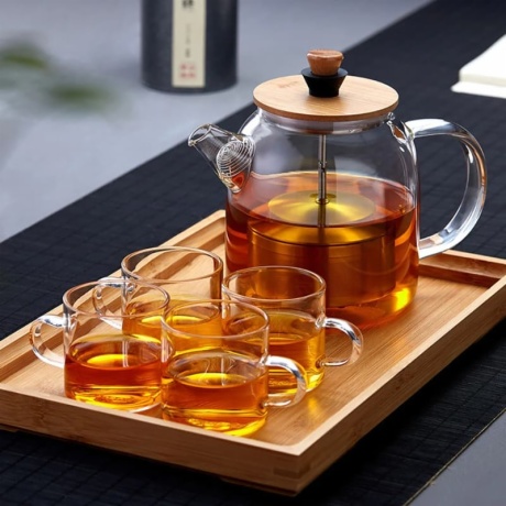 Glass Tea Kettle with Infuser