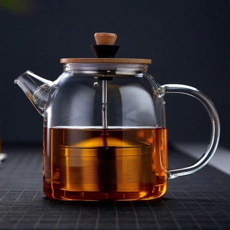 Glass Tea Kettle with Infuser