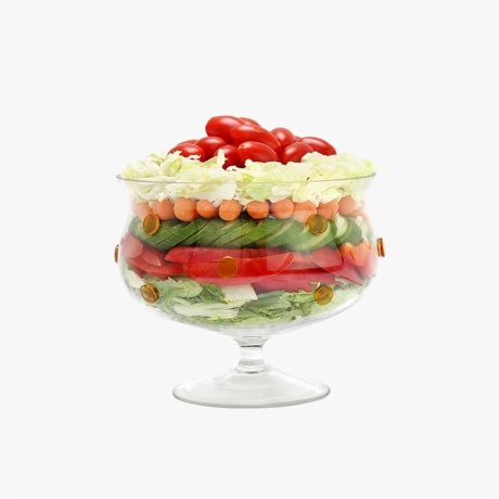 Glass Trifle Bowl