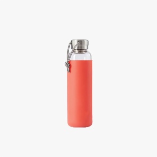 Water Bottle with Red Cover