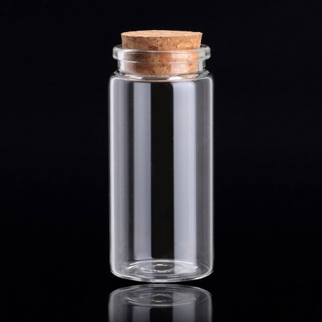 Glass Wishing Bottle