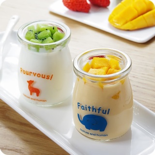 Glass Yogurt Jars